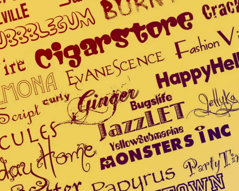 популярные шрифты для веб дизайна