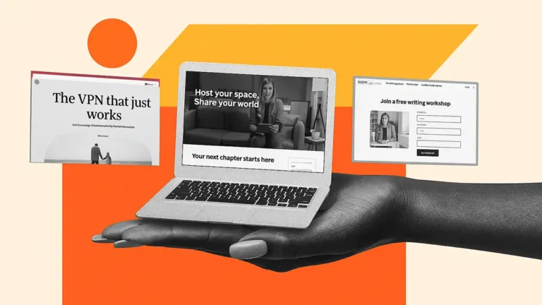 дизайн лендинга