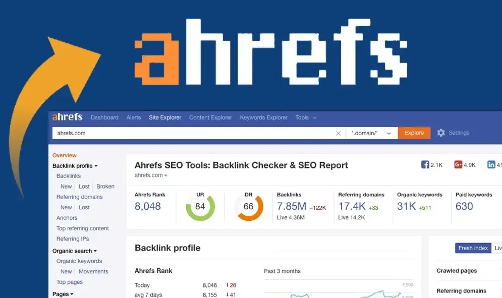 Ahrefs, SEO-анализ