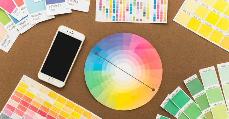 выбор цветовой палитры для сайта