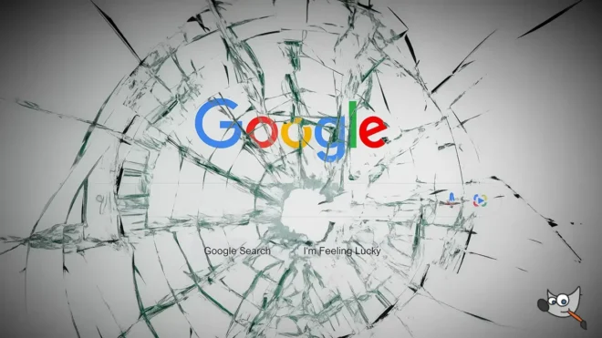 сбой Google Search