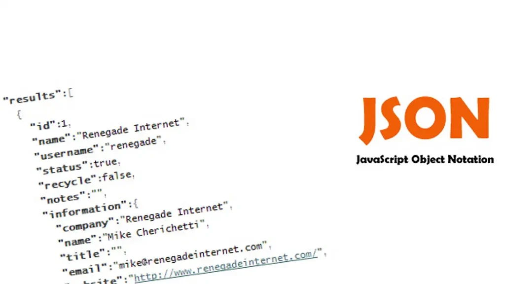 json поле