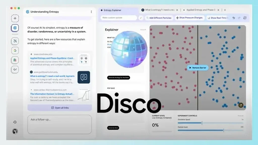 Google Disco браузер
