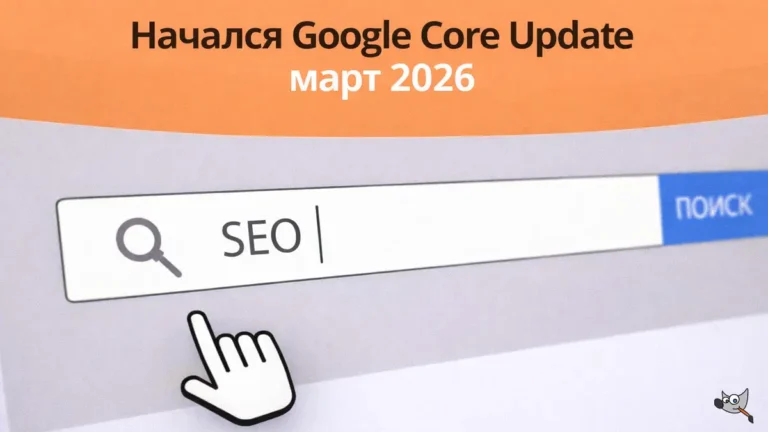 Google Core Update март 2026