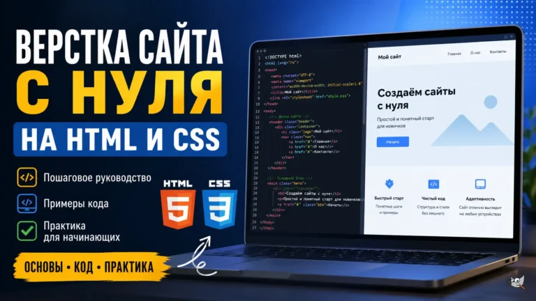верстка сайту html