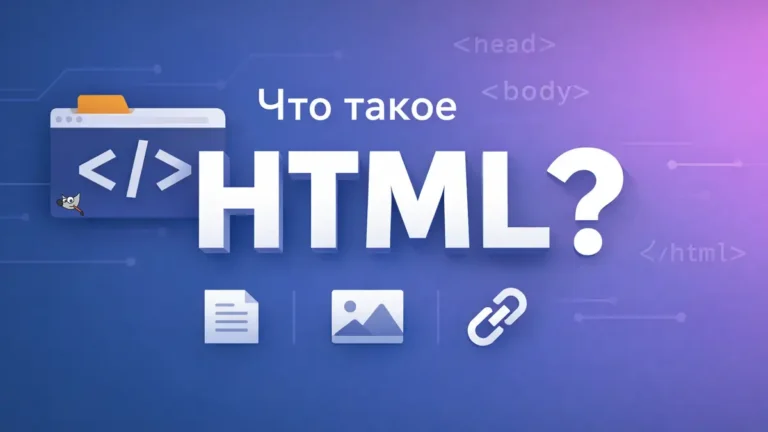 что такое HTML