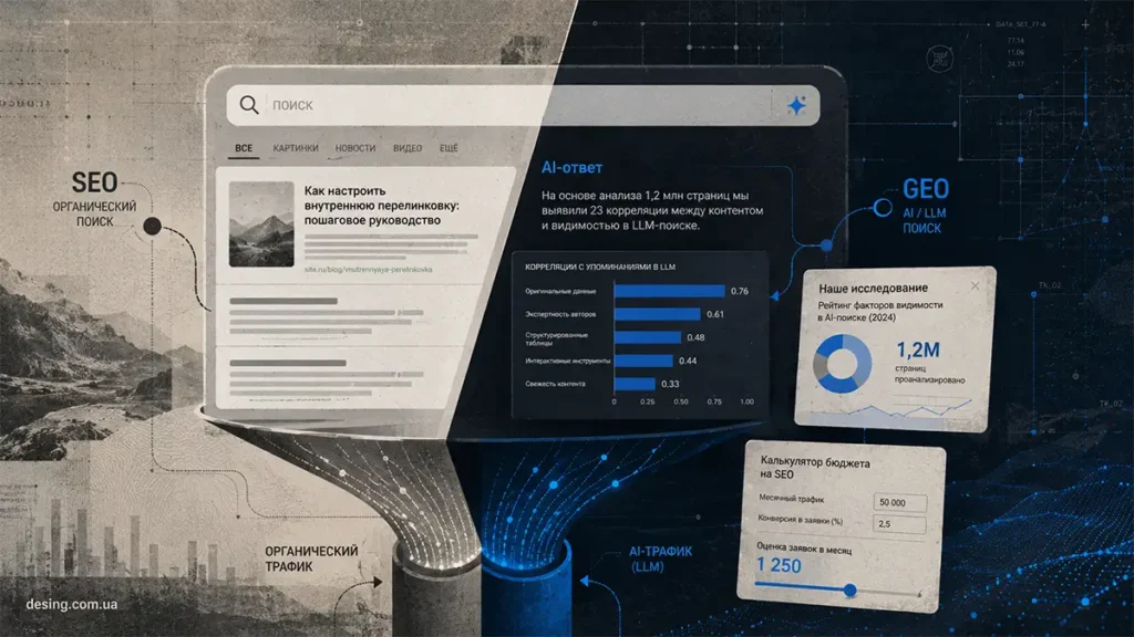 AI-поиск выбирает контент иначе, чем Google