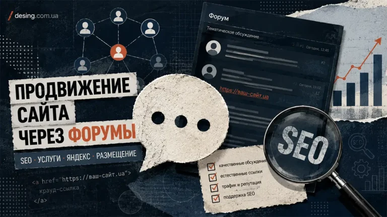продвижение сайта через форумы