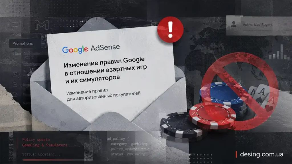 изменение правил Google для рекламы азартных игр