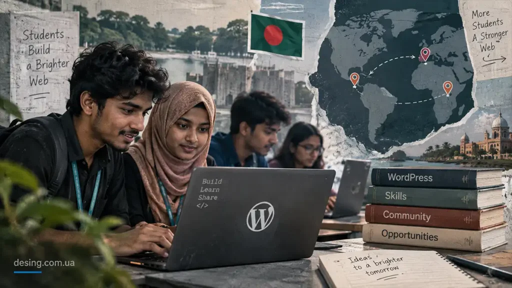 обучение WordPress для студентов