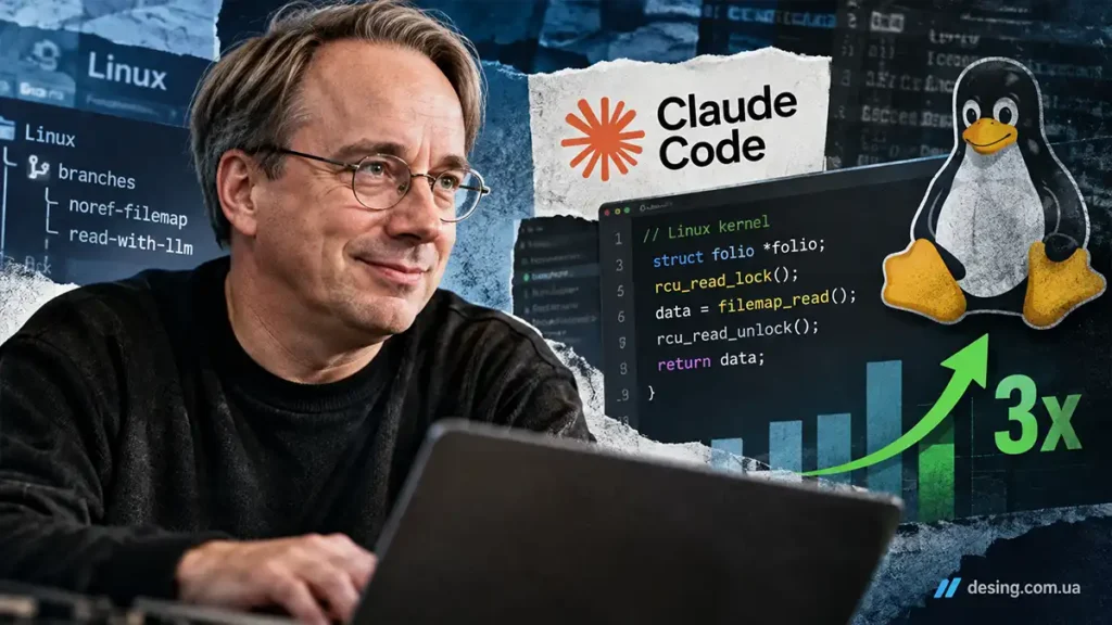 Лінус Торвальдс Claude Code