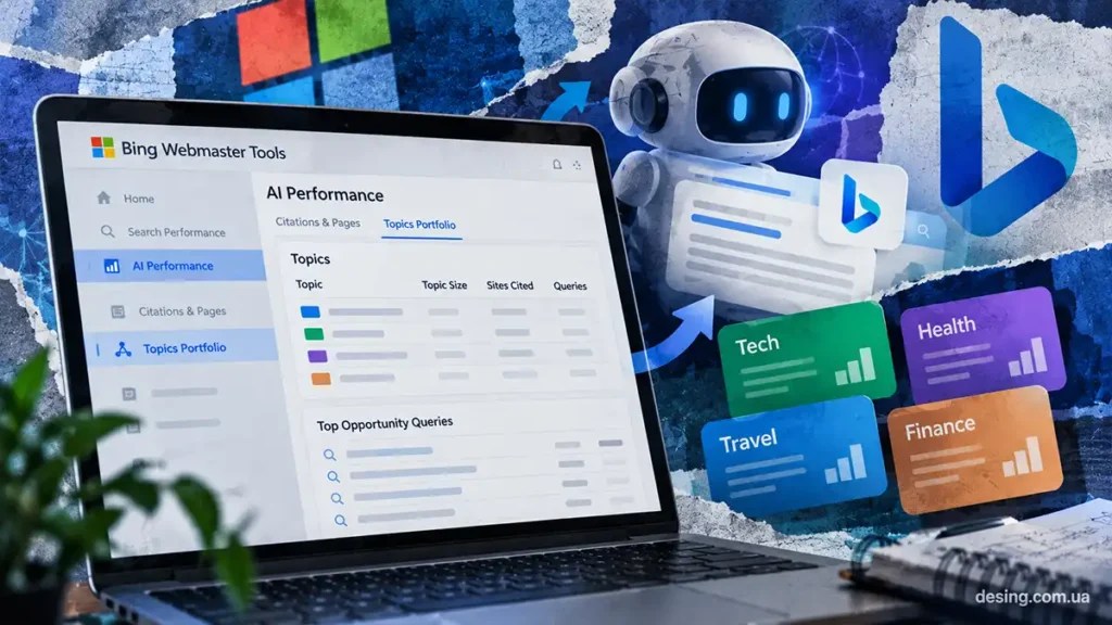 Bing Webmaster Tools Topics Portfolio