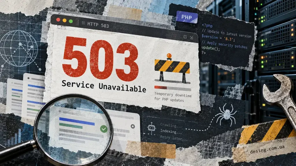 HTTP 503 Google