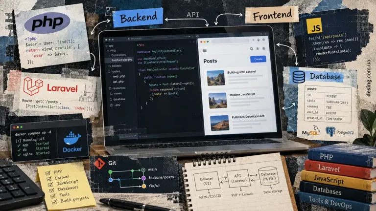fullstack-розробник PHP